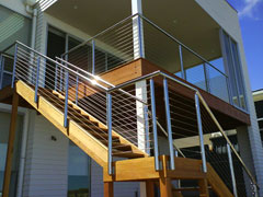 stainless steel balustrade