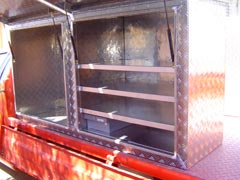 stainless steel custom made trade boxes